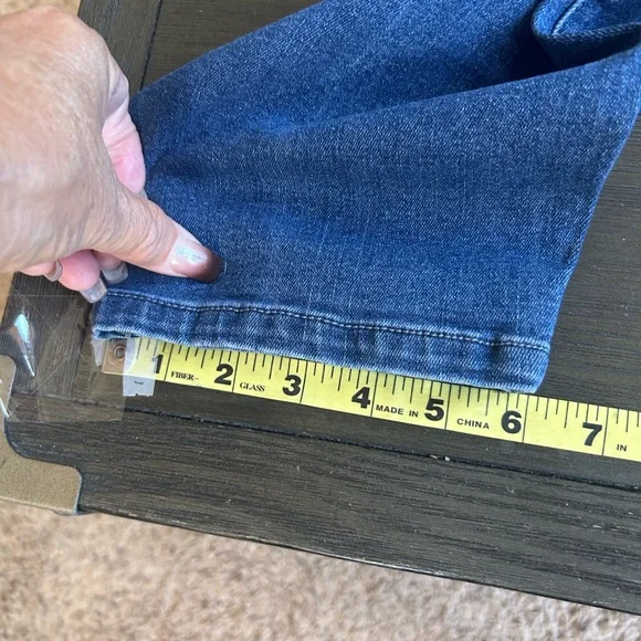 Lane Bryant Women's Straight Leg Jeans - Dark Blue - Picture 2 of 12